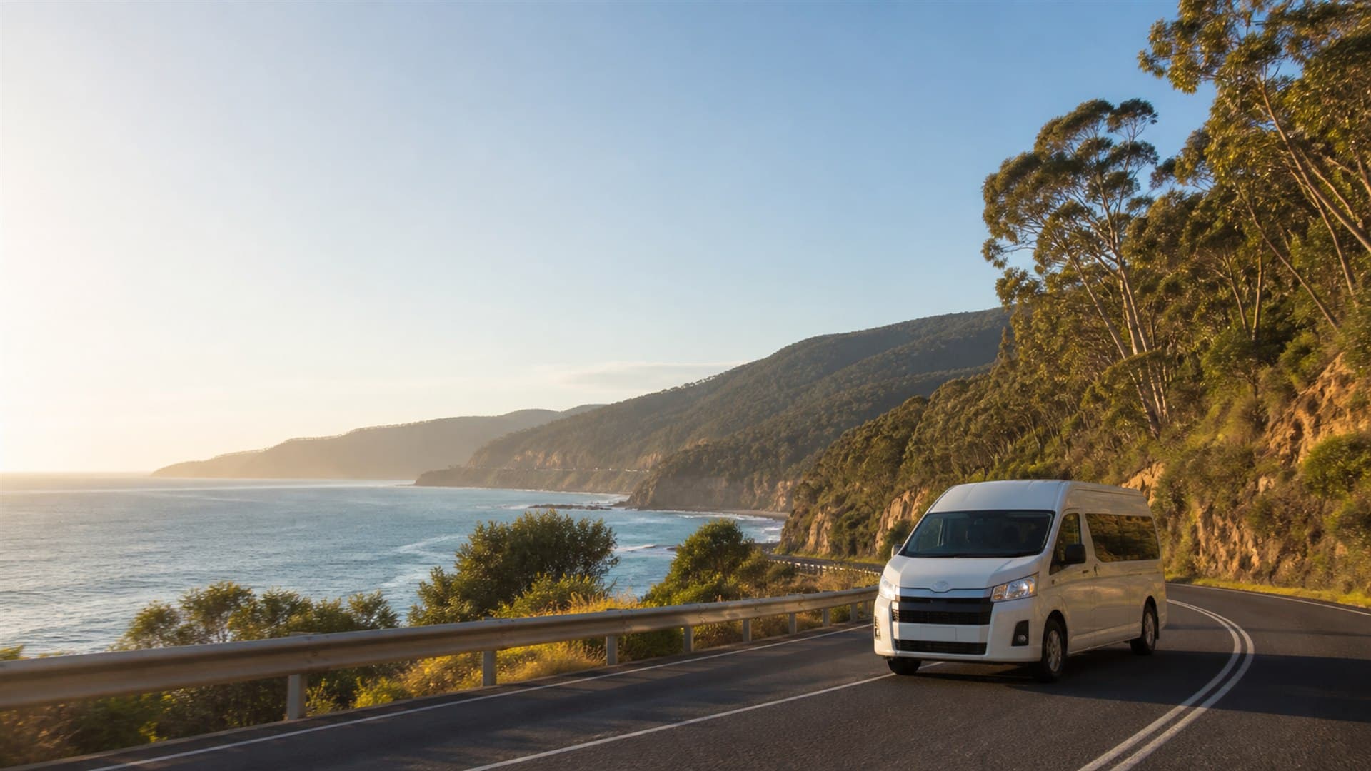 Coastal road trip in Australia